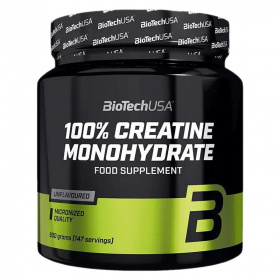 BioTechUSA Creatine Monohydrate (100% kreatin-monohidrát) italpor 500g