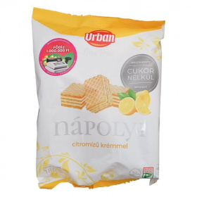 Urban Love Free citromízű nápolyi (hozzáadott cukor nélkül) 180g