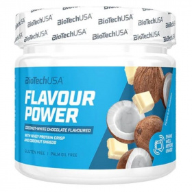 BioTechUSA Flavour Power (kókusz-fehércsokoládé) por 160g