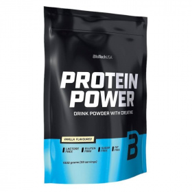 BioTechUSA Protein Power (vanília) fehérjepor 1000g