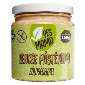 Yesmama lencsepástétom zöldségekkel 160g