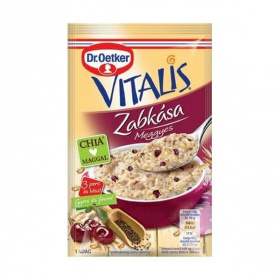 Dr. Oetker Vitalis zabkása - meggy 55g