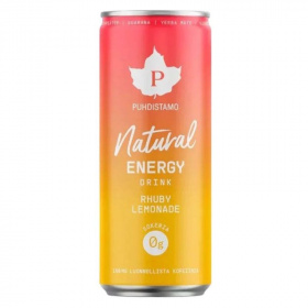 Puhdistamo természetes energiaital rhuby limonádé 330ml