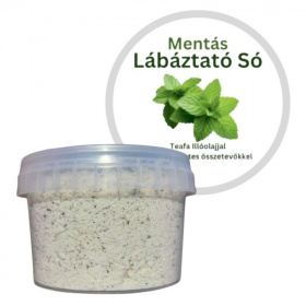 G&A natural products mentás lábáztató só teafa illóolajjal 130g