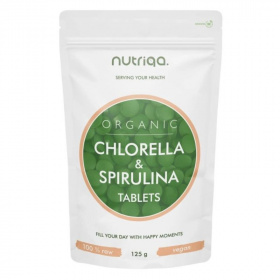 Nutriqa chlorella spirulina tabletta 125g