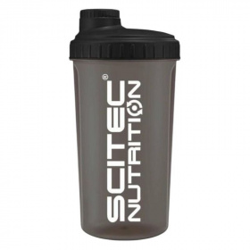 Scitec shaker átlátszó fekete 700ml