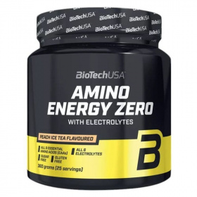 BioTechUSA Amino Energy Zero with Electrolytes (barackos ice tea) aminósav italpor 360g