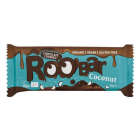 Roobar Bio Csokival bevont Kókuszos szelet 30g