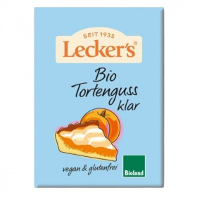 Leckers bio növényi tortabevonó színtelen 2x10g 20g