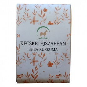 Alaya kecsketej szappan sheavajas-kurkumás 100g