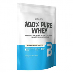 BioTechUSA 100% Pure Whey (bourbon vanília) tejsavó fehérjepor 1000g