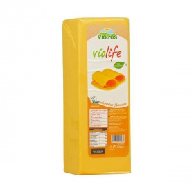 Violife Block növényi sajt - Cheddar 2500g