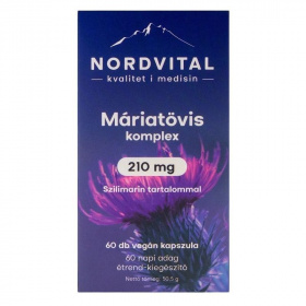 Nordvital máriatövis komplex 210mg kapszula 60db