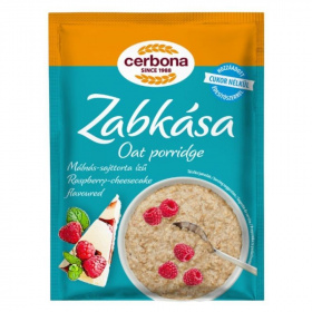 Cerbona zabkása málnás-sajttorta hozzáadott cukor mentes 50g