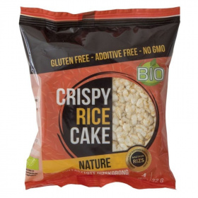 Crispy Rice Cake bio puffasztott rizskorong natúr 32g