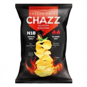 Chazz chips jalapeno-habanero 90g