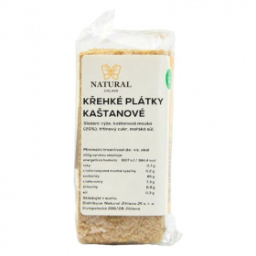 Natural Jihlava extrudált gesztenyeszeletek 49g