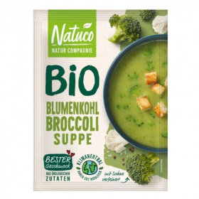 Natuco bio brokkoli-karfiol krémleves 37,5g