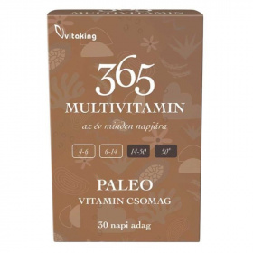 Vitaking 365 Multivitamin Paleo csomag 30db