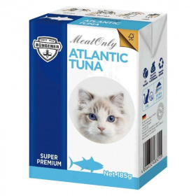 Büngener Meat Only Cat monoprotein (atlanti tonhal) nedves eledel 185g