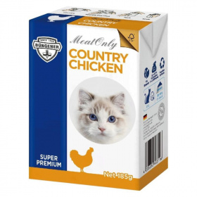 Büngener Meat Only Cat monoprotein (tanyasi csirkehús) nedves eledel 185g