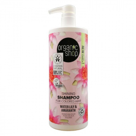 Organic Shop bio shine sampon (vízililiommal és amaránttal) 1000ml