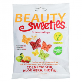 Beauty Sweeties gluténmentes vegán gumicukor (pillangók) 125g