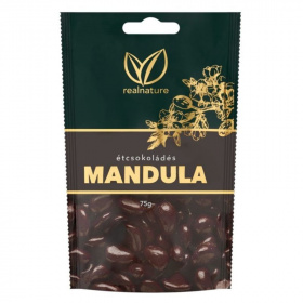 Real Nature étcsokoládés mandula 75g