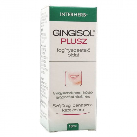 Gingisol Plusz fogínyecsetelő oldat 10ml