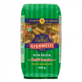 Gyermelyi vita pasta fusilli tric 500g