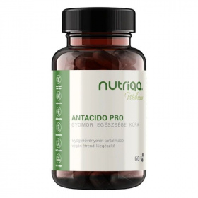 Nutriqa antacido pro gyomor egészsége kúra vegán kapszula 60db