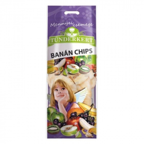 Tündérkert banán chips cukrozott 60g