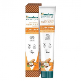 Himalaya botanique natúr kurkumás fehérítő, lepedékeltávolító fogkrém 75ml