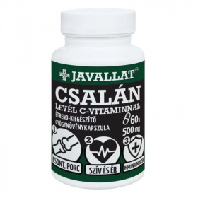 Javallat csalánlevél C-vitaminnal étrend-kiegészítő kapszula 60db