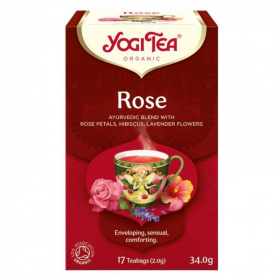 Yogi rózsa bio filteres tea (17x1,8g) 17db