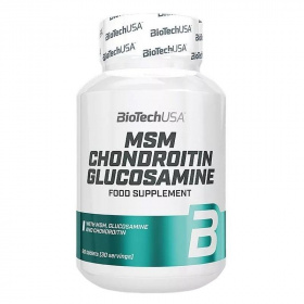 BioTechUSA MSM Chondroitin Glucosamine tabletta 60db