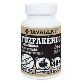 Javallat fűzfakéreg C-vitaminnal étrend-kiegészítő kapszula 60db