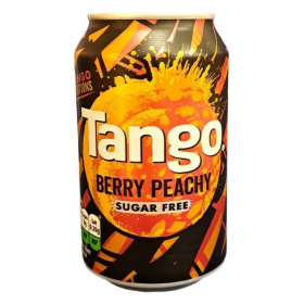 Tango szénsavas üdítő berry-peachy cukormentes 330ml