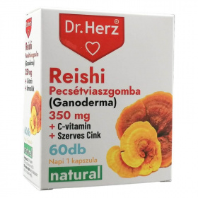 Dr. Herz reishi 350mg+c-vitamin+szerves cink kapszula 60db