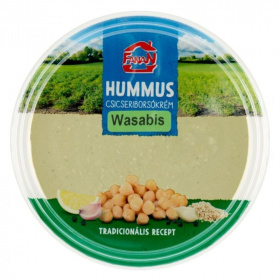 Fanan hummus csicseriborsó krém (wasabis) 250g