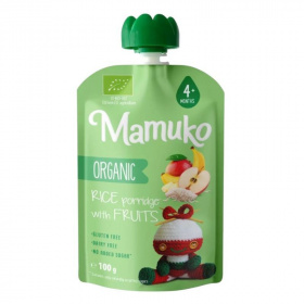 Mamuko bio gyümölcsrizs püré 100g