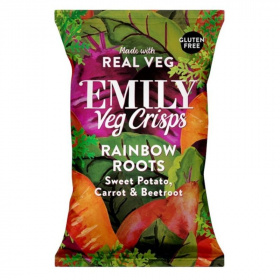 Emily / Veg Crips / Színes szeletelt gyökérzöldségek gluténmentes 100g