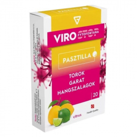 ViroStop pasztilla citrus 20db