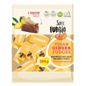 Super fudgio bio vegán karamella gyömbéres 100g