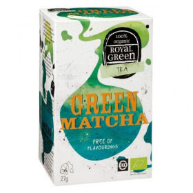 Royal green bio tea zöld matcha 16db