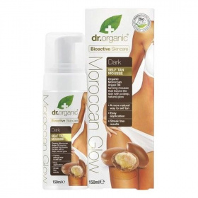 Dr.Organic Moroccan Glow Önbarnító hab -dark 150ml