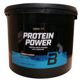 BioTechUSA Protein Power (csokoládé) fehérjepor 4000g