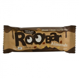 Roobar Bio Csokoládés Mandula szelet 30g