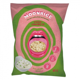 Moonrice rizs chips hagymás-tejfölös ízű 60g