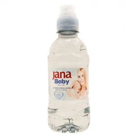 Jana Baby pack szénsavmentes ásványvíz sportkupakkal 330ml